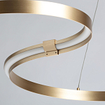 Люстра подвесная светодиодная в виде волнообразной ленты Ribbon Vortex варинант исполнения - 20 | Loft Concept в Казани