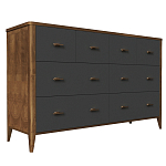 Комод из массива бука с 8-ю ящиками Tasteful Furniture варинант исполнения - 2 | Loft Concept в Казани