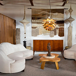 Тканый вручную монументальный настенный гобелен Earth Flow варинант исполнения - 1 | Loft Concept в Казани