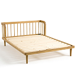 Кровать из массива дуба с пружинным блоком Mateta варинант исполнения - 5 | Loft Concept в Казани