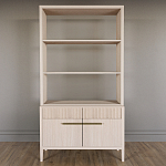 Стеллаж Primo с ящиками Светлый дуб  варинант исполнения - 1 | Loft Concept в Казани