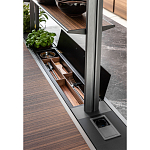 Кухонный гарнитур из камня и дерева SISTEMA XY Dada Engenereed Kitchen варинант исполнения - 4 | Loft Concept в Казани