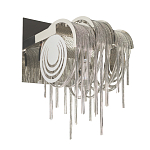 Бра с перфорированными металлическими дугами и цепочками 22 см Atlantis Chain варинант исполнения - 7 | Loft Concept в Казани