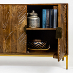 Широкая тумба с фактурным фасадом Termite варинант исполнения - 2 | Loft Concept в Казани