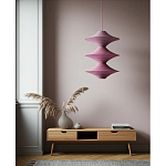 Подвесной вязаный розовый светильник «Звезда Востока 03» варинант исполнения - 2 | Loft Concept в Казани