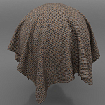 Мебельная ткань Шенилл коричневый цвет 142 см T4-55 варинант исполнения - 4 | Loft Concept в Казани