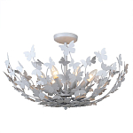 Потолочный светильник с абажуром оформленным в виде стаи бабочек Eternal Butterflies варинант исполнения - 1 | Loft Concept в Казани