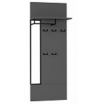 Вешалка настенная цвета графит Strict Lines варинант исполнения - 1 | Loft Concept в Казани