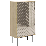 Шкаф с 2-мя зеркальными дверцами Serena Mirror Cabinet варинант исполнения - 1 | Loft Concept в Казани