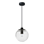 Подвесной светильник Selene Glass Ball Ceiling Lights Black  40 cm варинант исполнения - 1 | Loft Concept в Казани