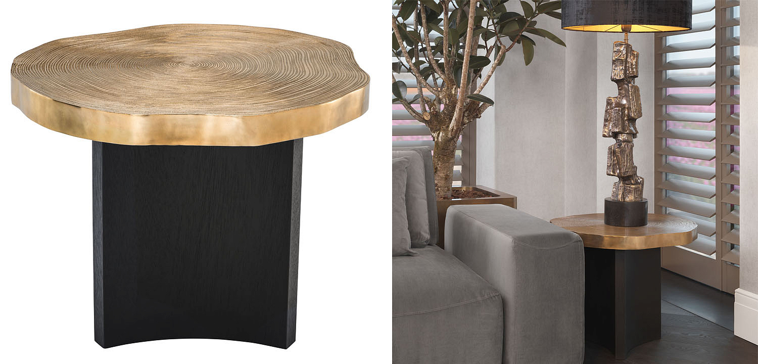 Приставной стол Eichholtz SIDE TABLE THOUSAND OAKS Приставной стол Eichholtz SIDE TABLE THOUSAND OAKS - Loft-Concept в Казани