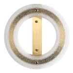 Бра круглое с эффектом морозного стекла Freezing Pattern варинант исполнения - 2 | Loft Concept в Казани