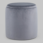 Пуф Alice Poof Grey Серый велюр варинант исполнения - 5 | Loft Concept в Казани