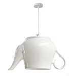 Подвесные светильники в виде белой посуды Flower Reversal варинант исполнения - 6 | Loft Concept в Казани