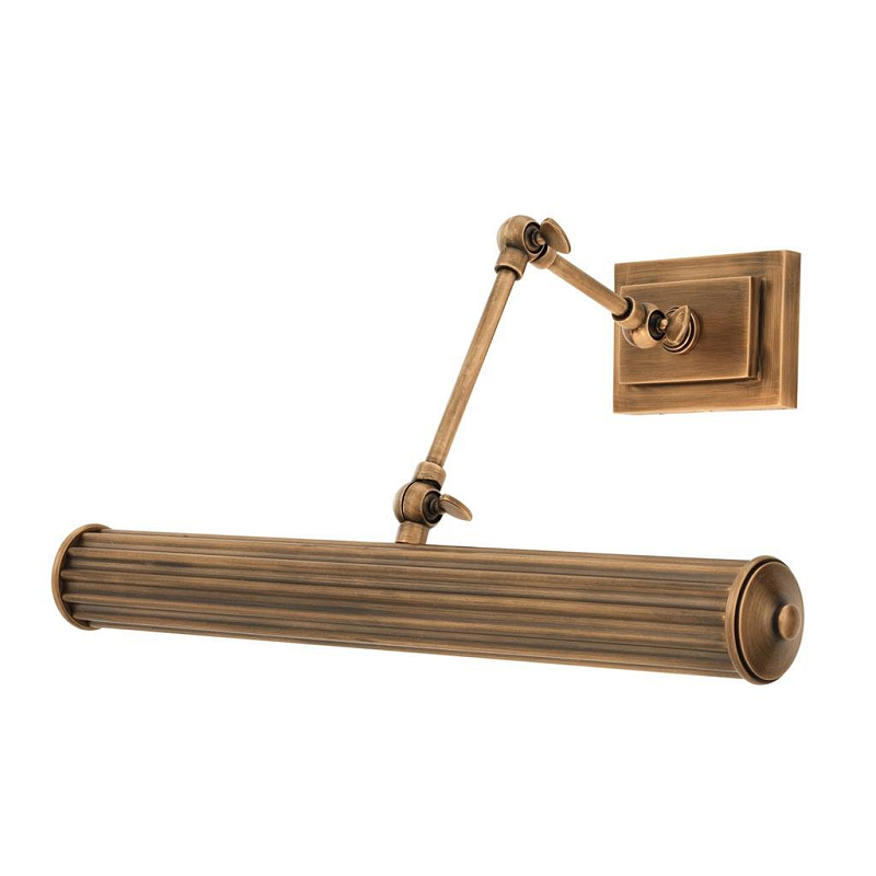 Бра Eichholtz Wall Lamp Luca L Brass Латунь Античная полированная Бра Eichholtz Wall Lamp Luca L Brass Латунь Античная полированная в Казани | Loft Concept