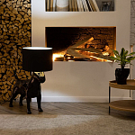 Лампа COLLECTION OF DOGS с абажуром Бультерьер варинант исполнения - 6 | Loft Concept в Казани