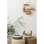 Корзина для хранения с ручками Interlacement Green варинант исполнения - 5 | Loft Concept в Казани