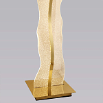 Торшер с изогнутым каркасом Golden Wave варинант исполнения - 2 | Loft Concept в Казани