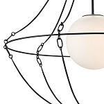 Подвесной светильник из тонких прутьев в форме колокола Forged Thin Rods варинант исполнения - 2 | Loft Concept в Казани