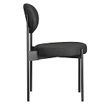 Стул мягкий Alfie Chair черный варинант исполнения - 2 | Loft Concept в Казани