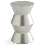 Приставной стол из сплава алюминия Solaris варинант исполнения - 1 | Loft Concept в Казани