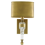 Бра с овальным абажуром на прозрачном основании Masculinity варинант исполнения - 4 | Loft Concept в Казани