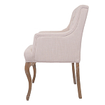 Кресло Mason Classical Armchair beige flax варинант исполнения - 1 | Loft Concept в Казани