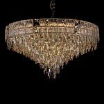 Люстра с каскадом из прозрачного хрусталя Constant Sparks варинант исполнения - 10 | Loft Concept в Казани