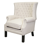 Кресло Charlie Armchair beige flax варинант исполнения - 3 | Loft Concept в Казани