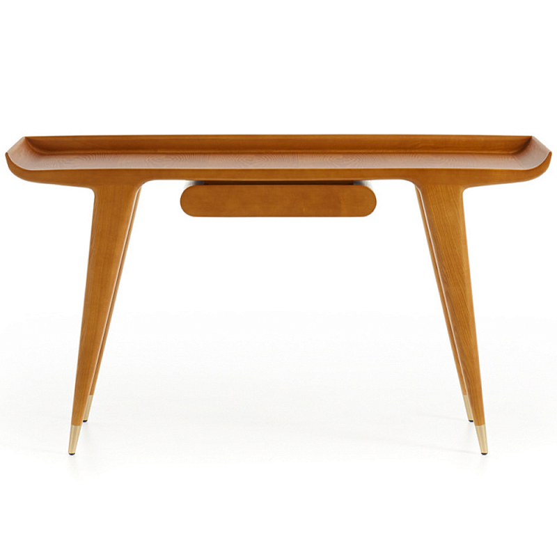 Дизайнерский рабочий стол из массива дерева Gio Ponti D.847.1 Writing Desk Древесина Дизайнерский рабочий стол из массива дерева Gio Ponti D.847.1 Writing Desk Древесина в Казани | Loft Concept