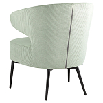 Современное мягкое кресло на металлических ножках Rakush Pistachio варинант исполнения - 4 | Loft Concept в Казани