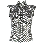 Аксессуар на стену из металла Female Torso Metal Wall Accessory варинант исполнения - 1 | Loft Concept в Казани