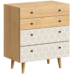 Комод с принтом на ящиках Elise Chest of Drawers варинант исполнения - 15 | Loft Concept в Казани
