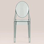 Прозрачный стул с серым оттенком LOUIS GHOST CHAIR варинант исполнения - 3 | Loft Concept в Казани