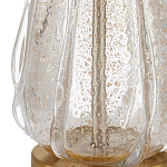 Настольная лампа с фактурным стеклянным корпусом Pommel варинант исполнения - 1 | Loft Concept в Казани