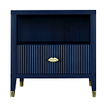 Прикроватная тумбочка с полкой Elsa Dreams Blue варинант исполнения - 5 | Loft Concept в Казани