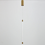 Подвесной светильник в форме цилиндра Trumpet Tube Brass варинант исполнения - 6 | Loft Concept в Казани