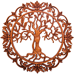 Панно из дерева Breath Panel With Trees варинант исполнения - 1 | Loft Concept в Казани