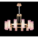 Люстра круглая с текстурными цилиндрическими плафонами Glimpse варинант исполнения - 4 | Loft Concept в Казани