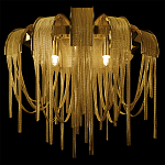 Бра с металиическими цепочками и дугообразными элементами Atlantis Chain варинант исполнения - 8 | Loft Concept в Казани