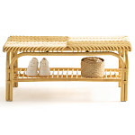 Скамья из ротанга Saveria Rattan Bench варинант исполнения - 9 | Loft Concept в Казани