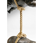 Декоративная статуя из стали Duo Rhinos варинант исполнения - 3 | Loft Concept в Казани