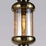 Подвесной светильник с янтарным стеклянным плафоном Amber Queen варинант исполнения - 4 | Loft Concept в Казани