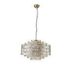 Люстра многоярусная с декором из натуральной морской ракушки Iridescent Light варинант исполнения - 3 | Loft Concept в Казани