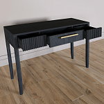 Элегантная Консоль Primo с выдвижным ящиком Черный дуб варинант исполнения - 6 | Loft Concept в Казани