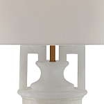 Настольная лампа с основанием в форме урны Piercing Stone варинант исполнения - 1 | Loft Concept в Казани