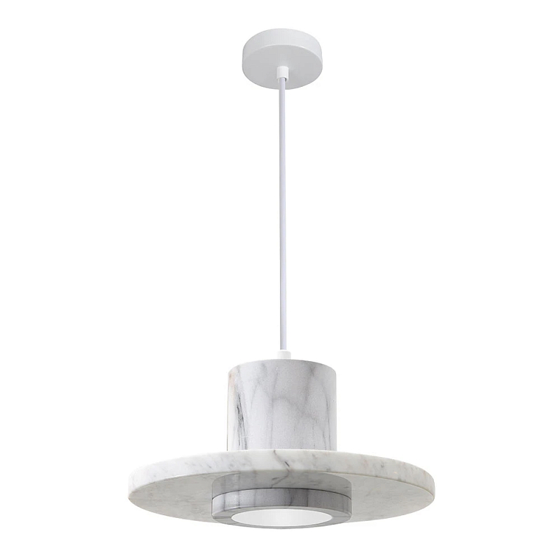 Подвесной светильник Douro Light белый мрамор Белый Белый Мрамор Bianco в Казани | Loft Concept 