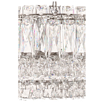 Люстра подвесная круглая из прозрачного хрусталя с корпусом из металла цвета хром Selfsufficient варинант исполнения - 2 | Loft Concept в Казани