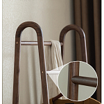 Вешалка деревянная с 2- мя ящиками Moon Walnut Furniture варинант исполнения - 6 | Loft Concept в Казани