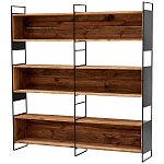 Стеллаж Coste Industrial Oak Rack варинант исполнения - 1 | Loft Concept в Казани